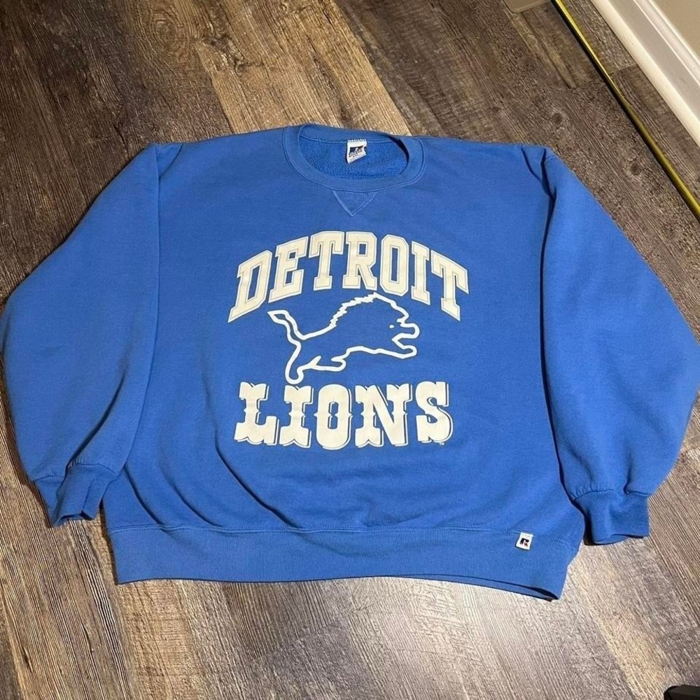 Vintage 1990s Detroit lions sweatshirt XL